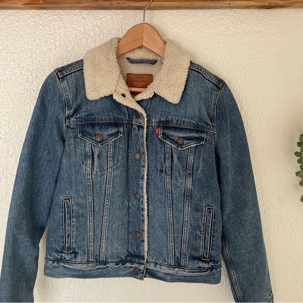 Levi’s Sherpa Trucker Denim Jacket